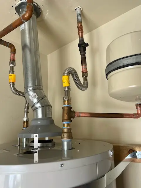 Water heater installation and plumbing repair in Talawanda Springs